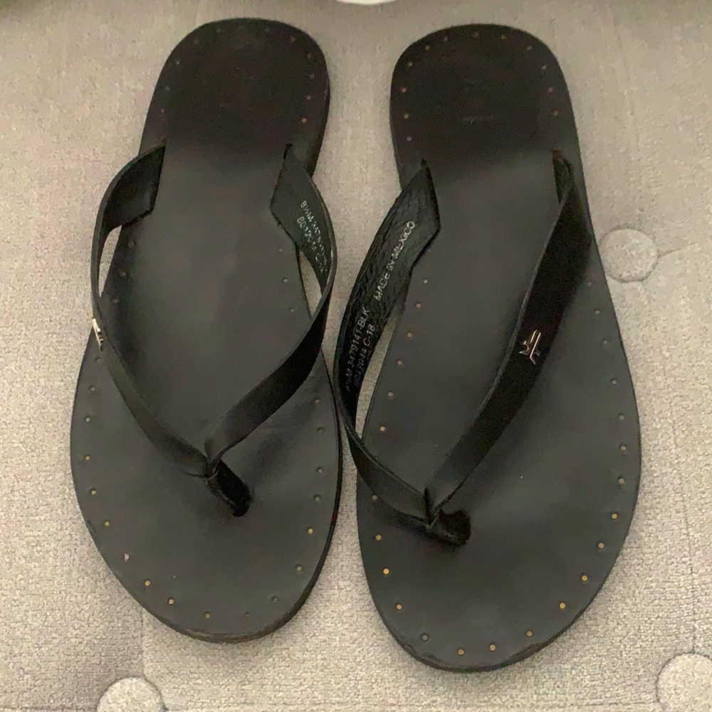 Frye Ally Logo Flip Flop